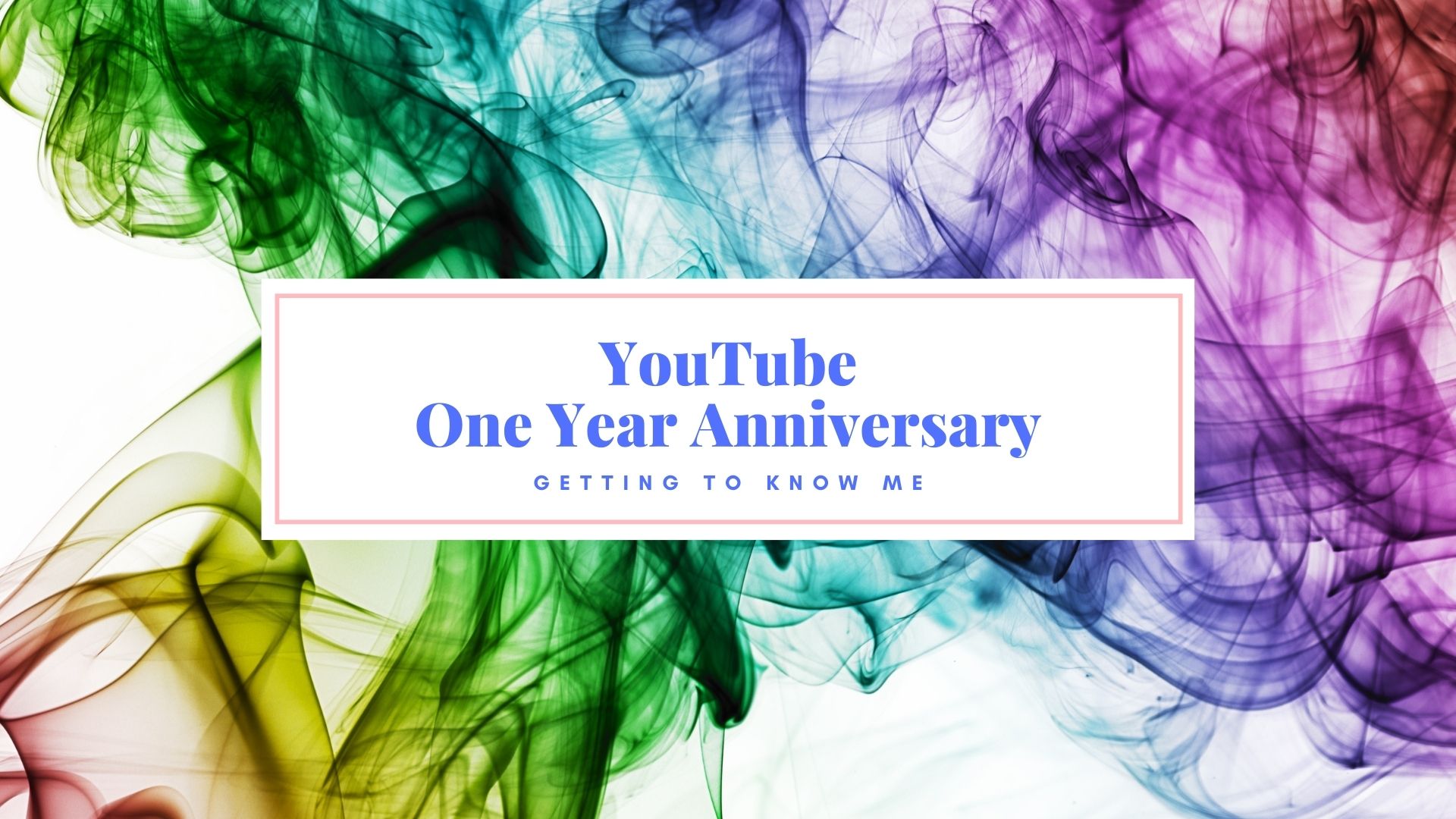 One Year Anniversary on YouTube – Yvette Olea Creates